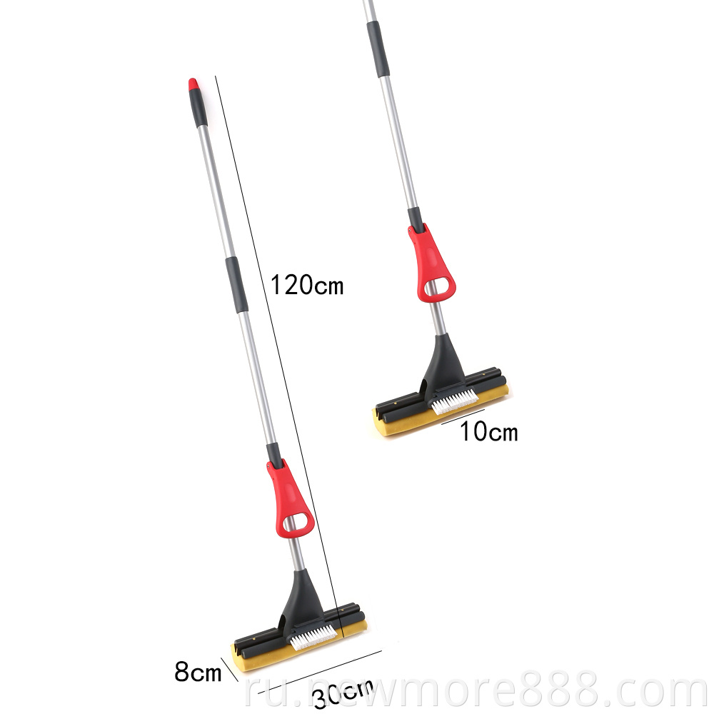 3 In 1 Scrub Extended Telescoping Sponge Mop